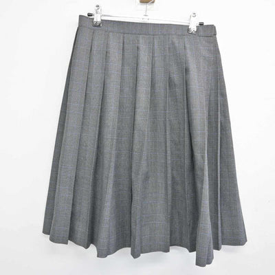 【中古】福岡県 北九州市内中学校標準服 女子制服 3点 (ブレザー・シャツ・スカート) sf053135