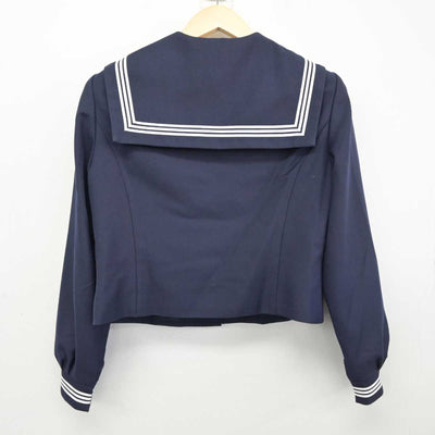 【中古】静岡県 周南中学校 女子制服 2点 (セーラー服・スカート) sf053158