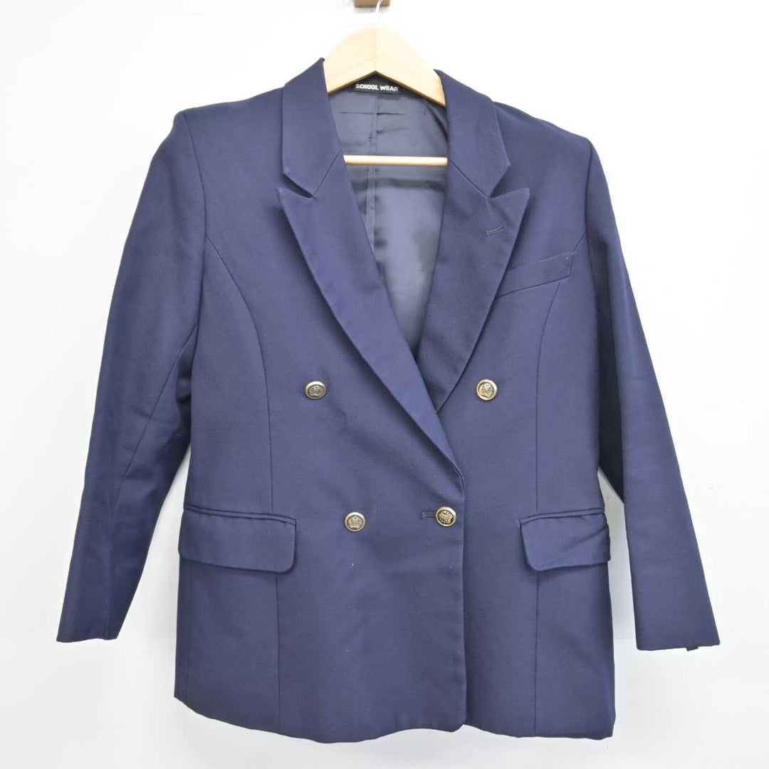 中古】東京都 武蔵野北高等学校 女子制服 4点 (ブレザー