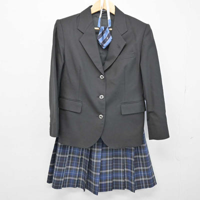 【中古】東京都 白梅学園高等学校 女子制服 3点 (ブレザー・スカート) sf053176