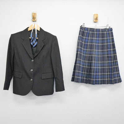 【中古】東京都 白梅学園高等学校 女子制服 3点 (ブレザー・スカート) sf053176