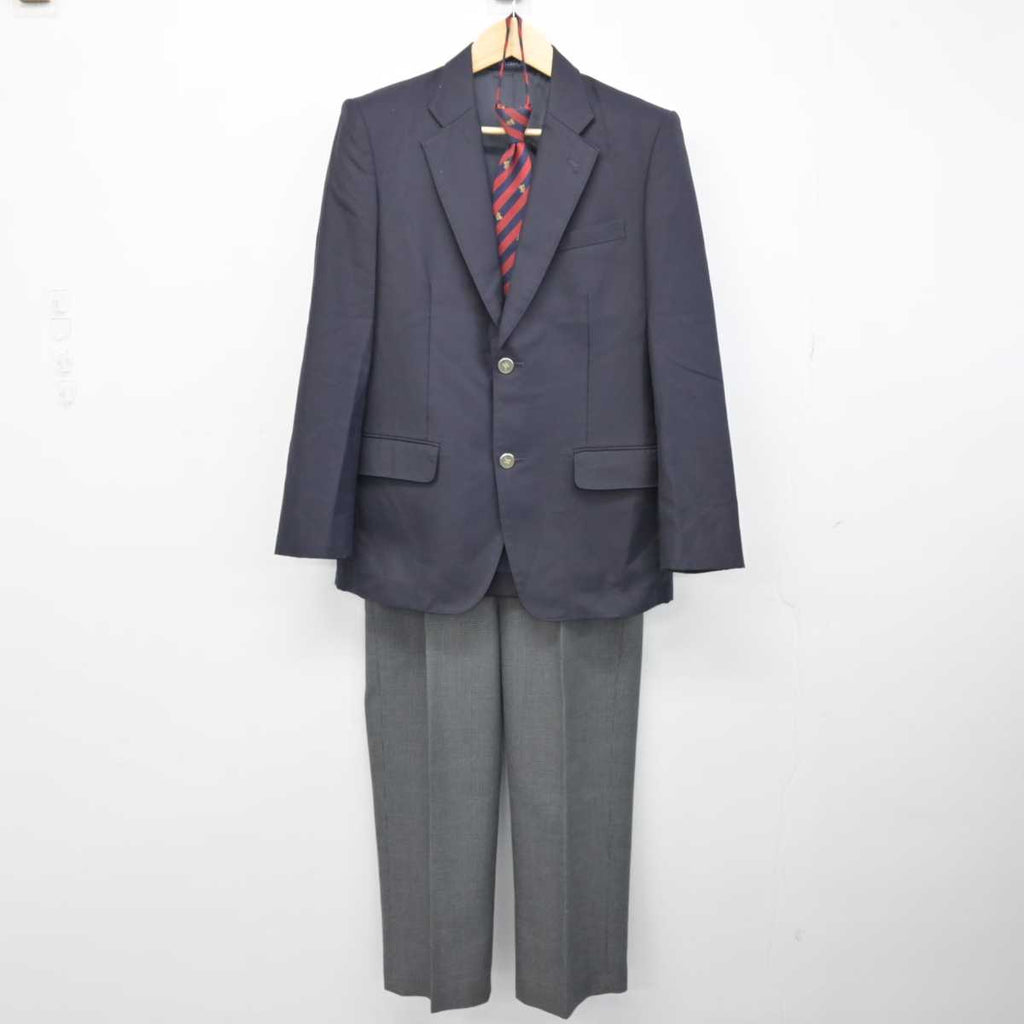 【中古】埼玉県 本庄東高等学校 男子制服 4点 (ブレザー・ニット・ズボン) sf053183 | 中古制服通販パレイド