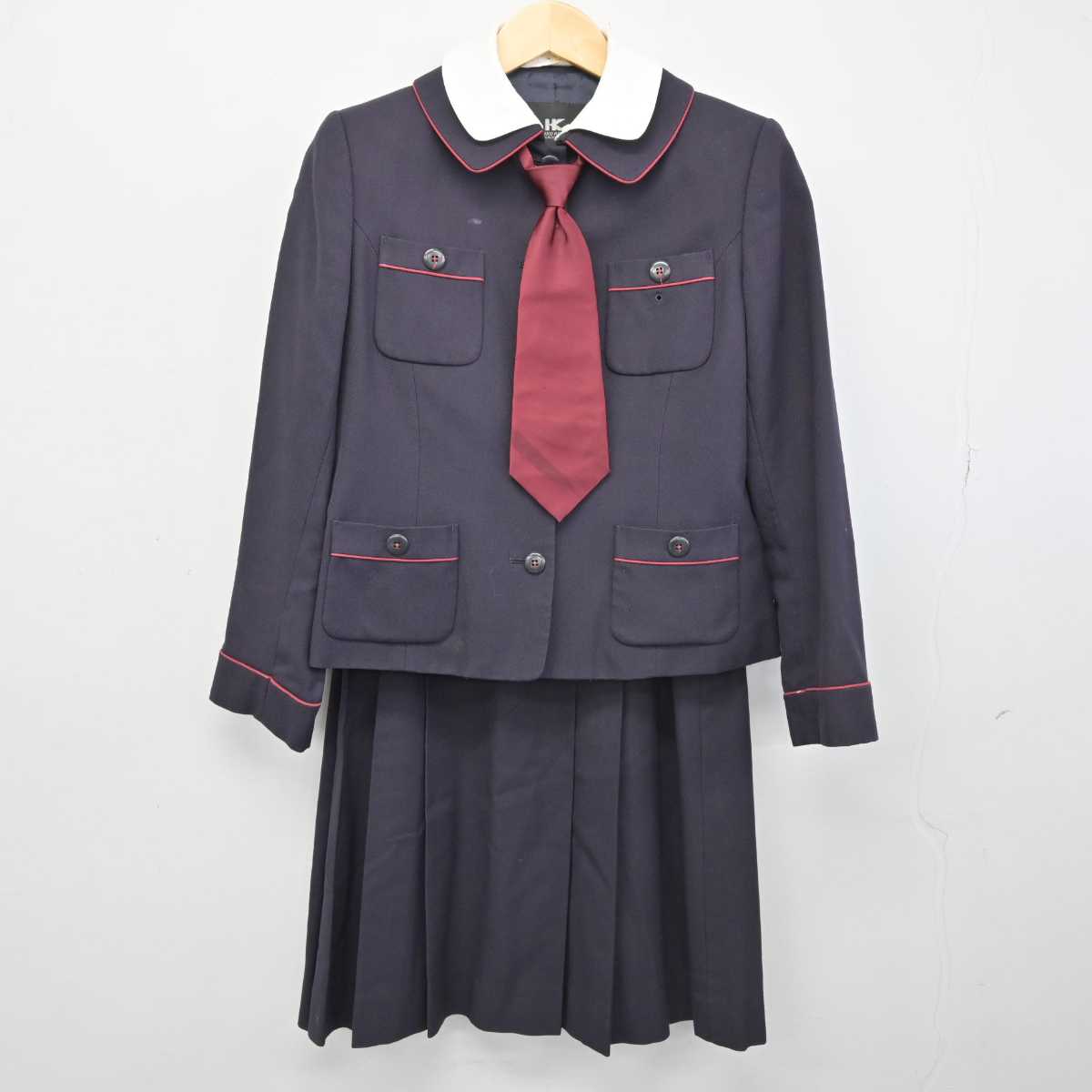 【中古】大阪府 羽衣学園高等学校/旧制服 女子制服 3点 (ブレザー・スカート) sf053194