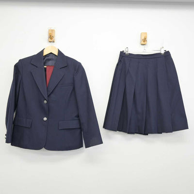 【中古】神奈川県 有馬高等学校 女子制服 3点 (ブレザー・スカート) sf053196