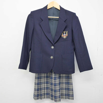 【中古】東京都 玉川聖学院高等部 女子制服 2点 (ブレザー・スカート) sf053207