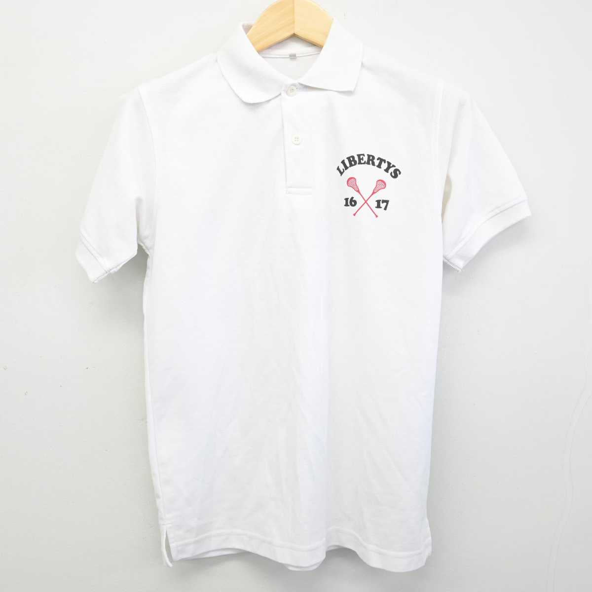 【中古】埼玉県 山村学園高等学校/ラクロス部 女子制服 1点 (部活ユニフォーム 上) sf053214