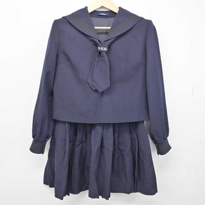 【中古】埼玉県 市立浦和高等学校 女子制服 3点 (セーラー服・セーラー服・スカート) sf053215