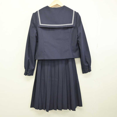 【中古】北海道 北海道江別高等学校 女子制服 2点 (セーラー服・スカート) sf053225