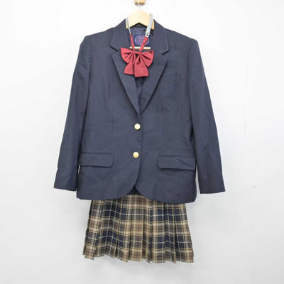 【中古】東京都 昭和高等学校 女子制服 3点 (ブレザー・スカート) sf053232