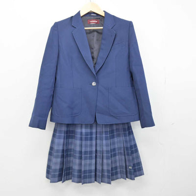 【中古】神奈川県 秦野曽屋高等学校 女子制服 3点 (ブレザー・スカート・スカート) sf053238