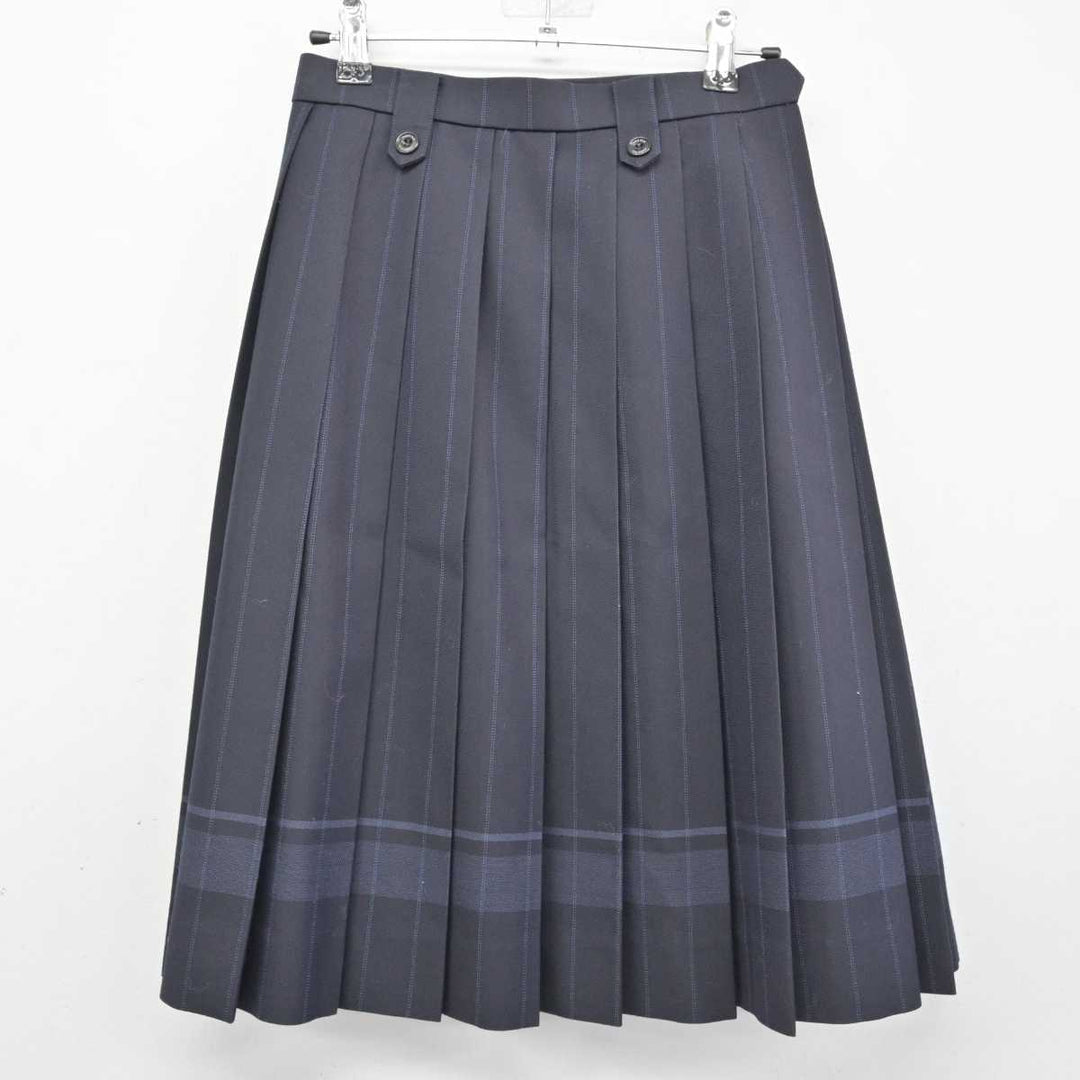 【中古】北海道 北海道大麻高等学校 女子制服 4点 (ブレザー・シャツ・スカート) sf053250