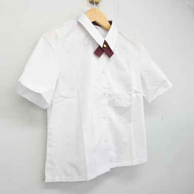 【中古】青森県 むつ工業高等学校 女子制服 1点 (シャツ) sf053255