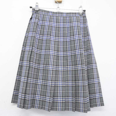 【中古】神奈川県 横浜商科大学高等学校 女子制服 5点 (シャツ・ニットベスト・スカート) sf053260