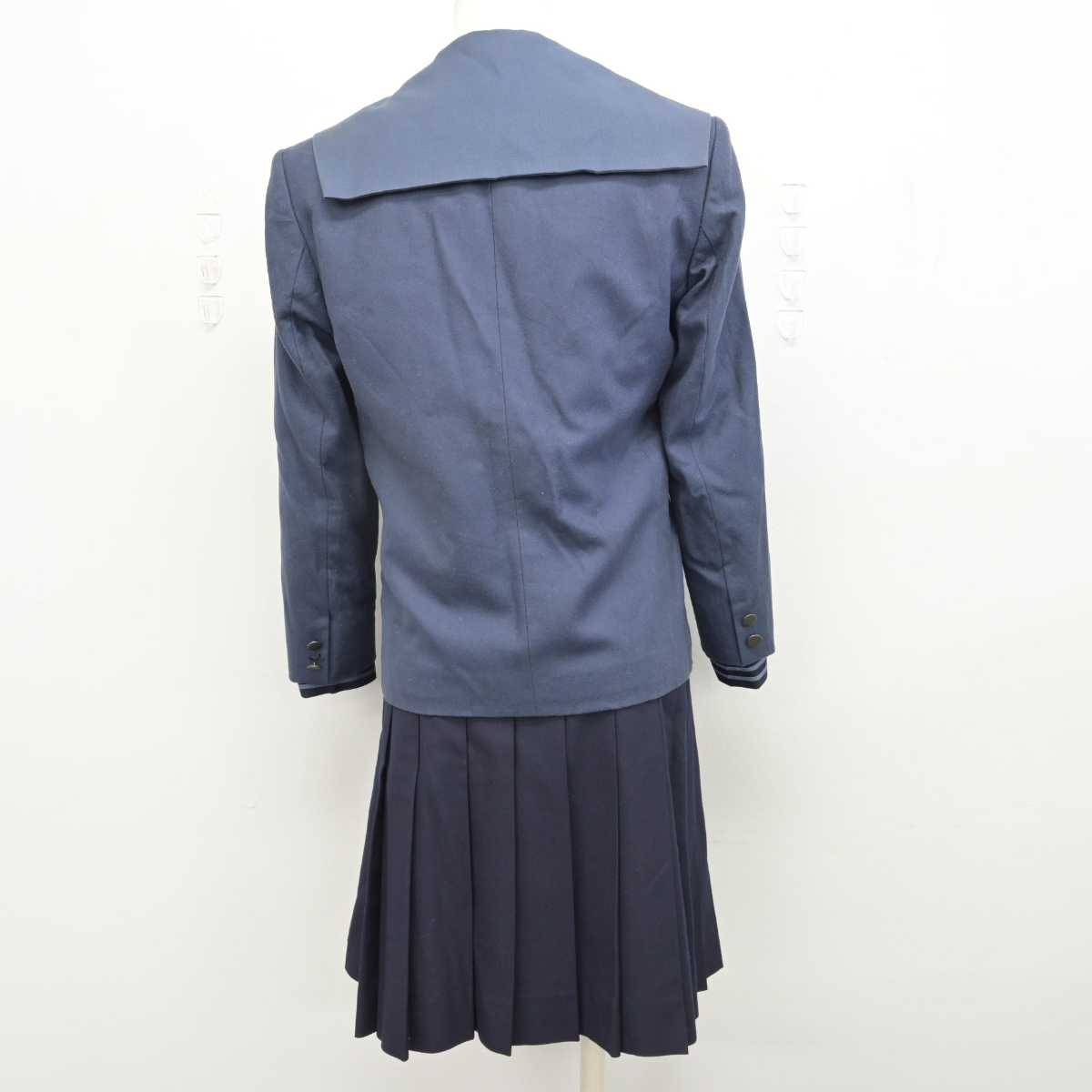 【中古】東京都 晴海総合高等学校/旧制服 女子制服 4点 (ブレザー・セーラー服・スカート) sf053280