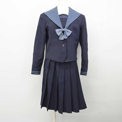 【中古】東京都 晴海総合高等学校/旧制服 女子制服 4点 (ブレザー・セーラー服・スカート) sf053280