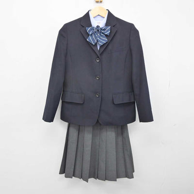 【中古】香川県 英明高等学校 女子制服 4点 (ブレザー・シャツ・スカート) sf053286