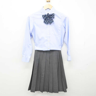 【中古】香川県 英明高等学校 女子制服 4点 (ブレザー・シャツ・スカート) sf053286