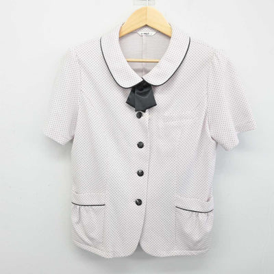 【中古】 事務服 女子制服 3点 (ブラウス・スカート) sf053291