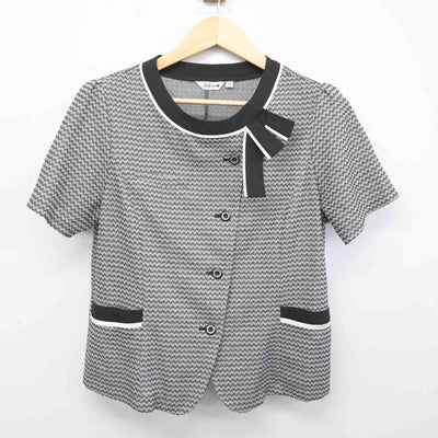 【中古】 事務服 女子制服 2点 (ブラウス・スカート) sf053297