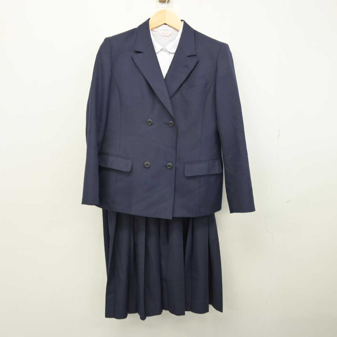 中古】愛媛県 松山商業高等学校 女子制服 4点 (ブレザー・ベスト・シャツ・スカート) sf053306 | 中古制服通販パレイド