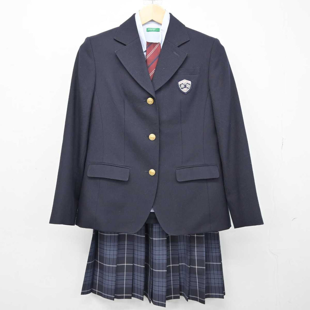 【中古】大阪府 四條畷学園高等学校 女子制服 4点 (ブレザー・シャツ・スカート) sf053309 | 中古制服通販パレイド