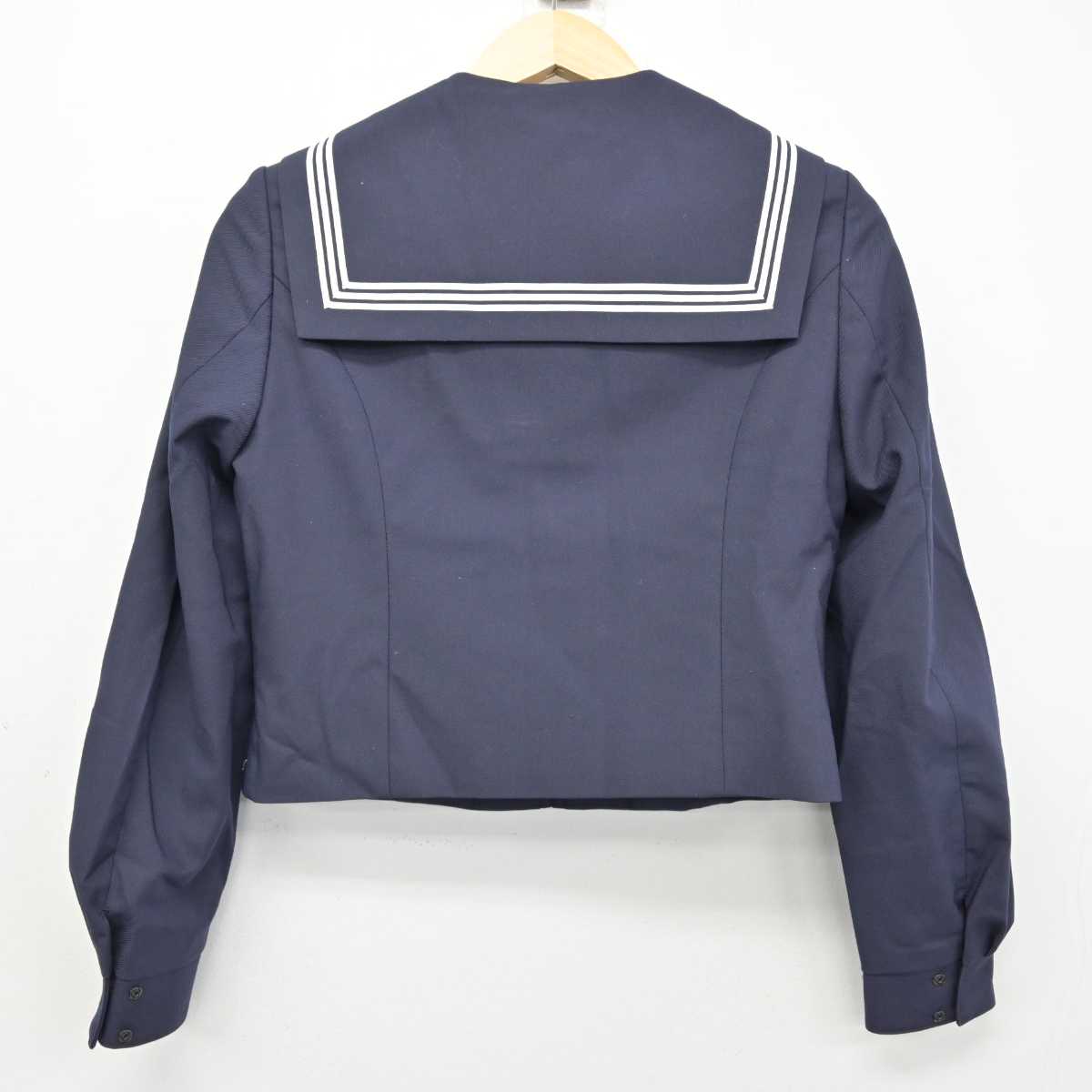 【中古】北海道 六合中学校 女子制服 1点 (セーラー服) sf053313