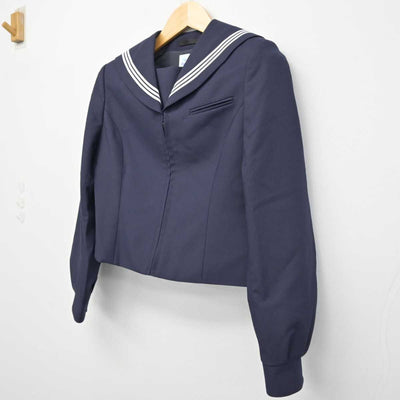 【中古】北海道 六合中学校 女子制服 1点 (セーラー服) sf053313