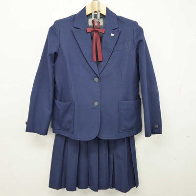 【中古】愛知県 日進西高等学校 女子制服 4点 (ブレザー・スカート) sf053325