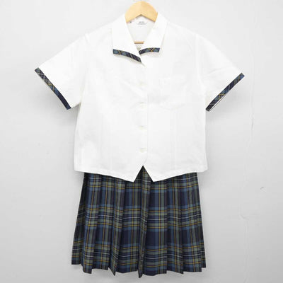 【中古】愛媛県 伊予高等学校 女子制服 3点 (シャツ・シャツ・スカート) sf053334