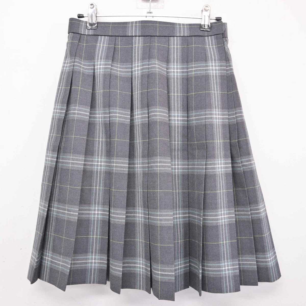 【中古】千葉県 東葉高等学校 女子制服 5点 (ブレザー・ニット・シャツ・スカート) sf053336