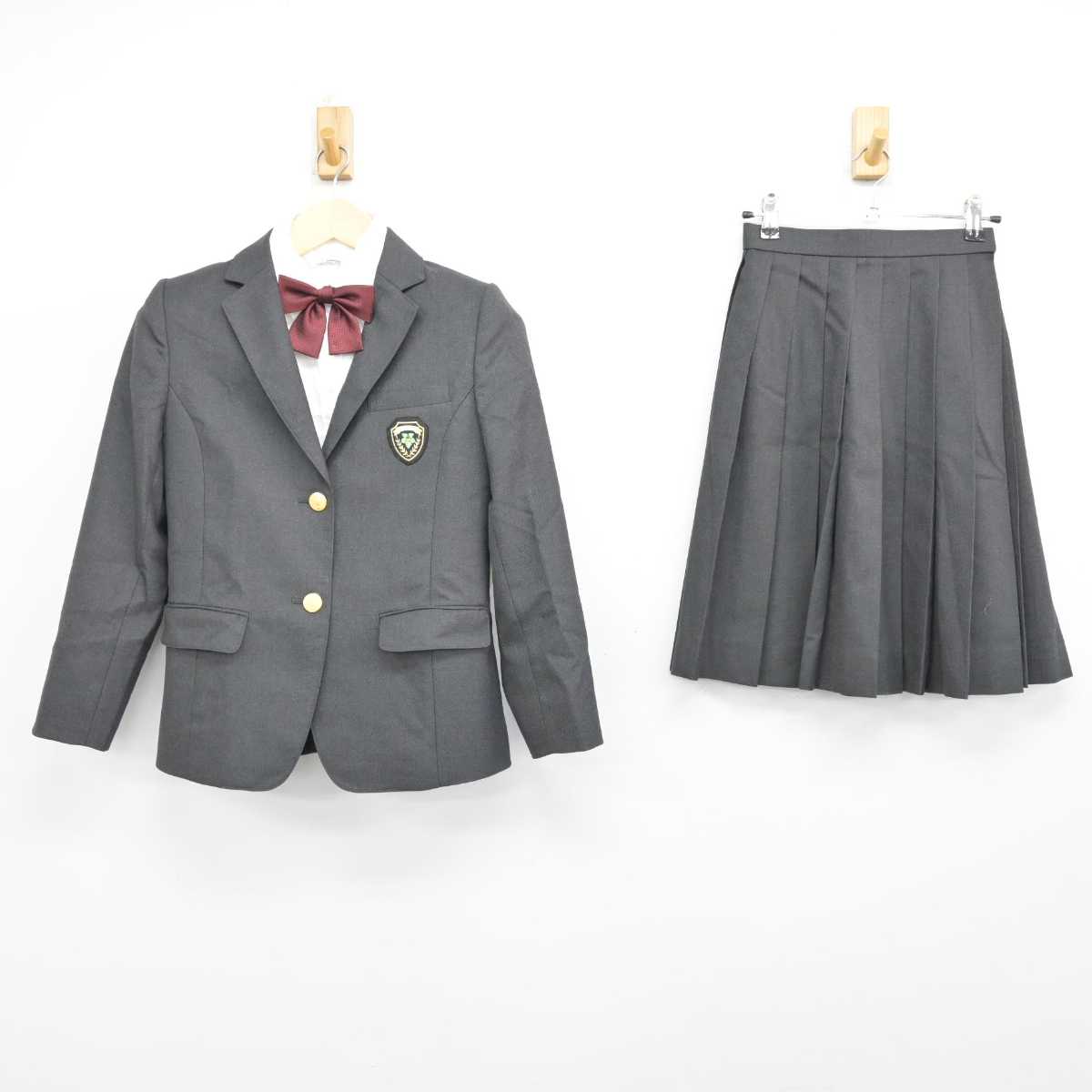 【中古】東京都 昭和第一高等学校 女子制服 4点 (ブレザー・シャツ・スカート) sf053338