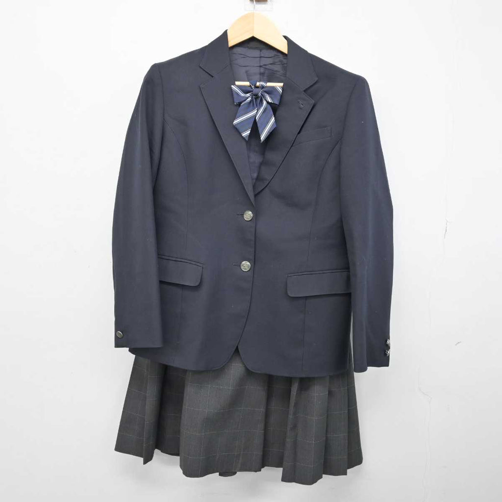 中古】奈良県 香芝高等学校 女子制服 4点 (ブレザー・ニット・スカート) sf053356 | 中古制服通販パレイド