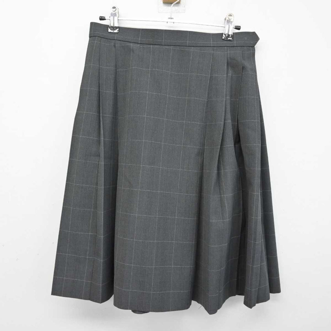 中古】奈良県 香芝高等学校 女子制服 2点 (シャツ・スカート