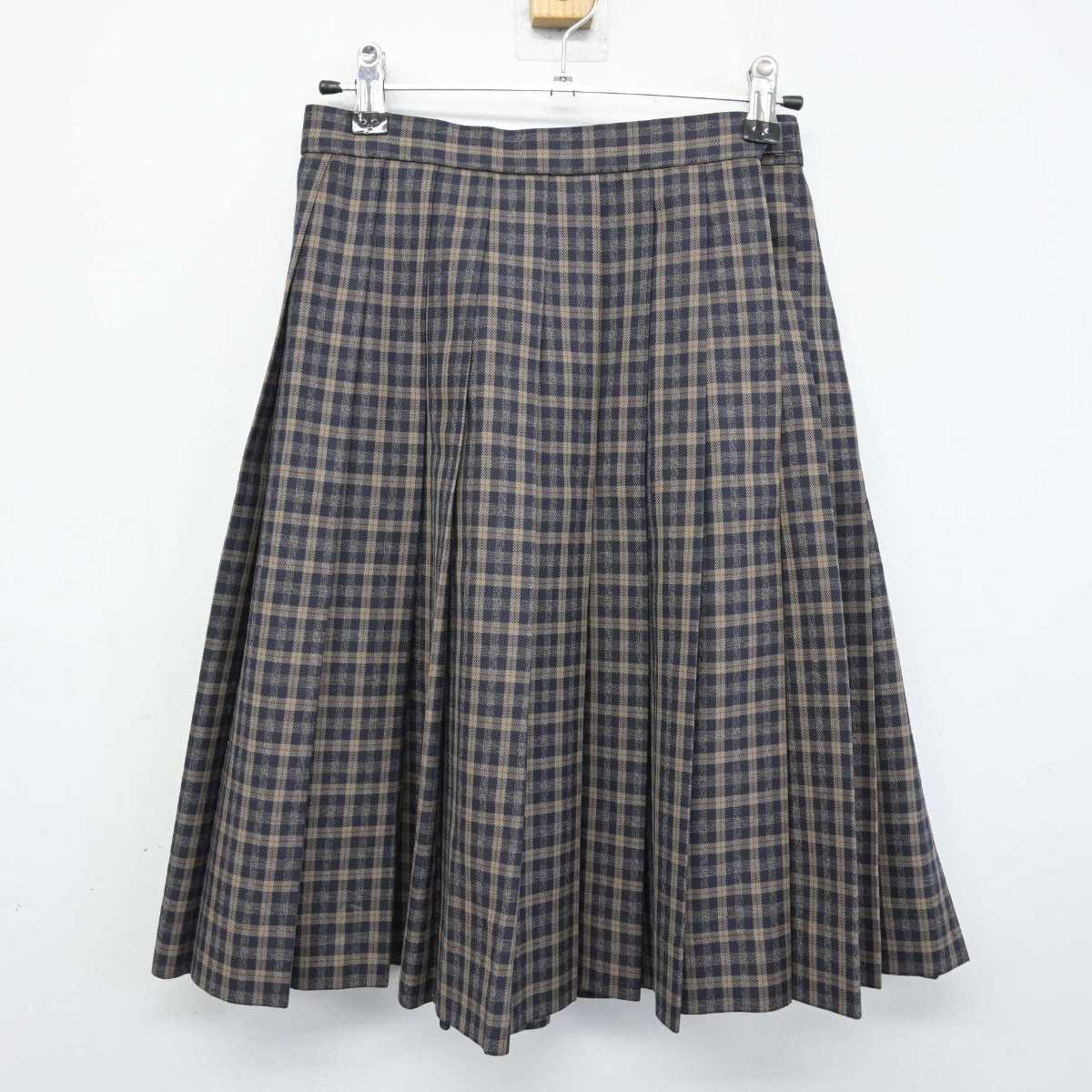 【中古】大阪府 生野高等学校 女子制服 4点 (ブレザー・シャツ・スカート) sf053361