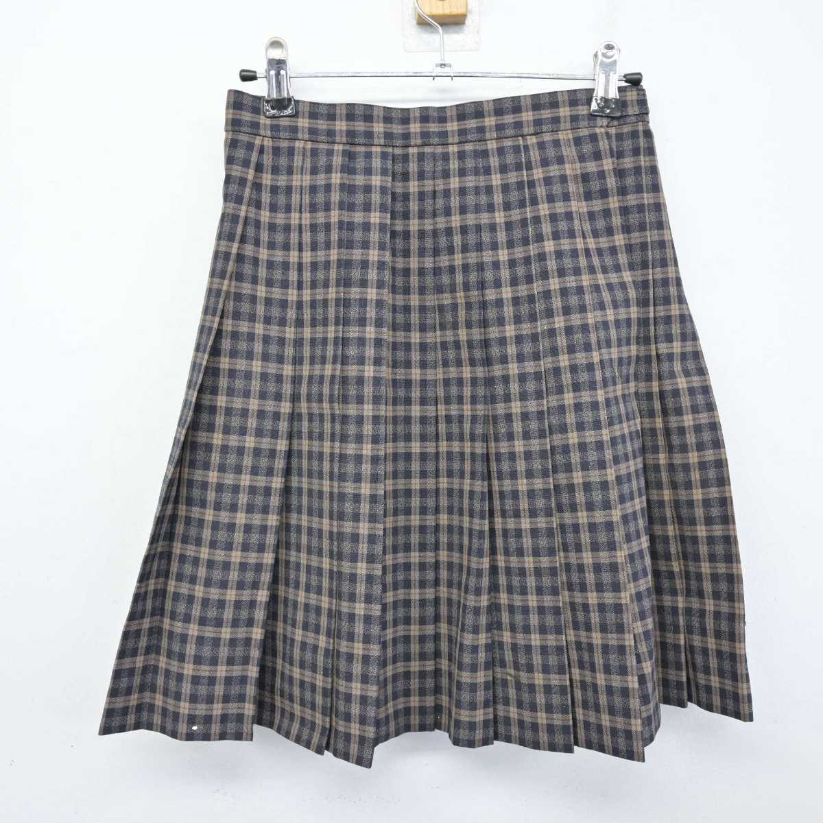 【中古】大阪府 生野高等学校 女子制服 3点 (ブラウス・シャツ・スカート) sf053362