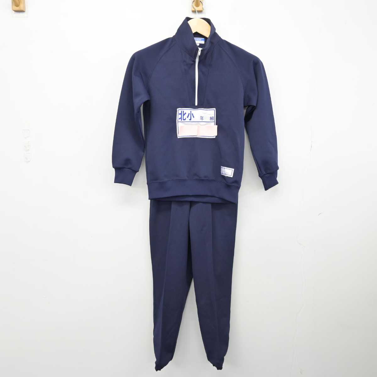 【中古】栃木県 北小学校 女子制服 2点 (ジャージ 上・ジャージ 下) sf053367