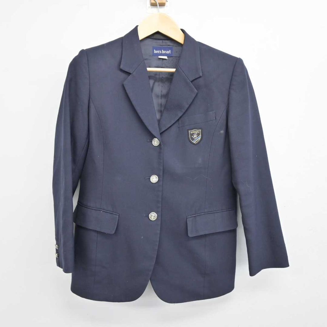 【中古】千葉県 市川昴高等学校 女子制服 3点 (ブレザー・ニット) sf053393 | 中古制服通販パレイド