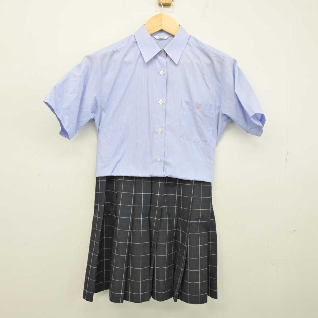 【中古】千葉県 市川昴高等学校 女子制服 2点 (シャツ・スカート) sf053394 | 中古制服通販パレイド