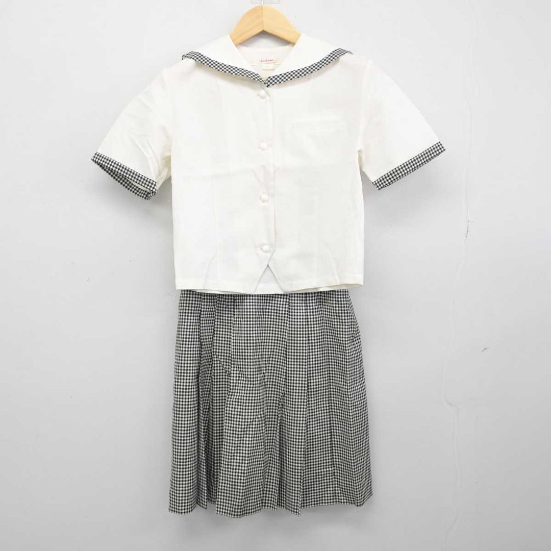中古】愛媛県 川之石高等学校 女子制服 3点 (セーラー服