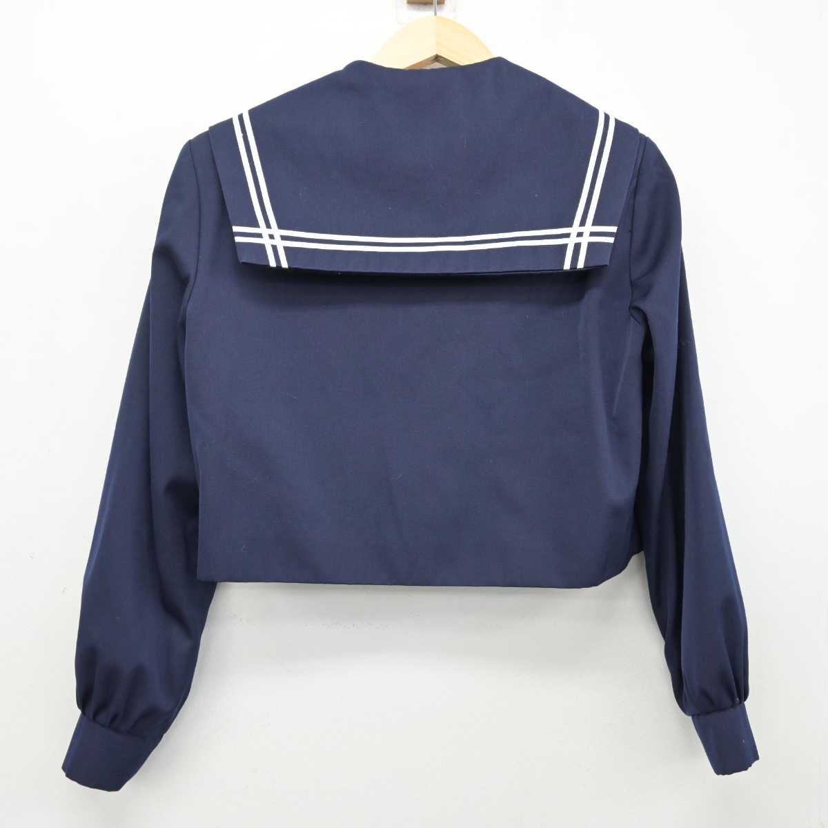 【中古】愛知県 矢作北中学校 女子制服 3点 (セーラー服) sf053420