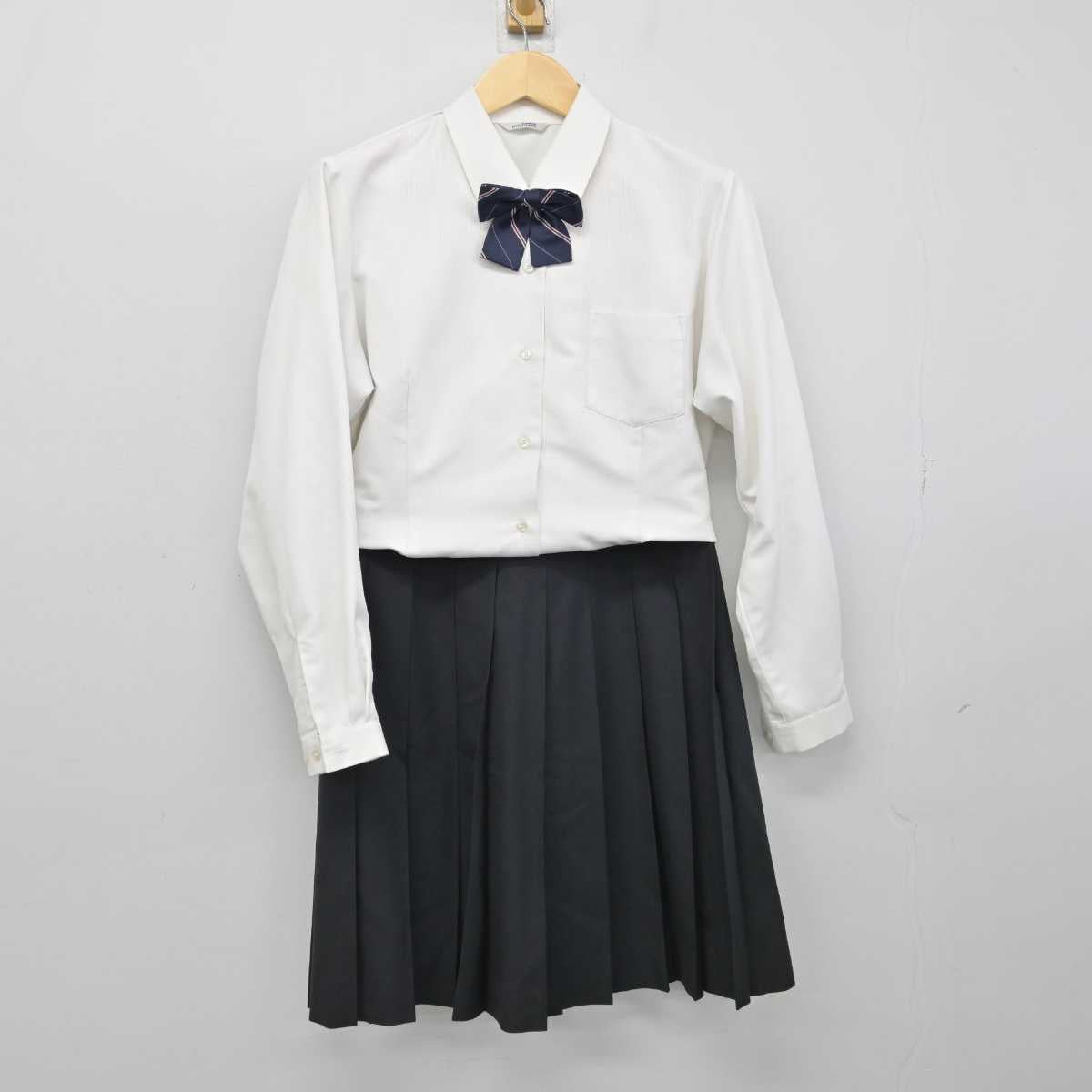 【中古】東京都 日本大学豊山女子中学校・高等学校 女子制服 5点 (ブレザー・シャツ・スカート) sf053424