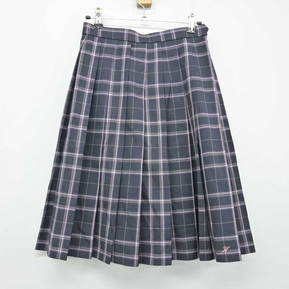 【中古】山口県 早鞆高等学校 女子制服 4点 (ブレザー・シャツ・スカート) sf053441