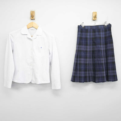 【中古】山口県 熊毛南高等学校 女子制服 3点 (シャツ・シャツ・スカート) sf053452