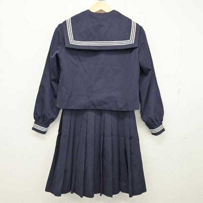 【中古】山口県 田布施中学校 女子制服 3点 (セーラー服・スカート) sf053459