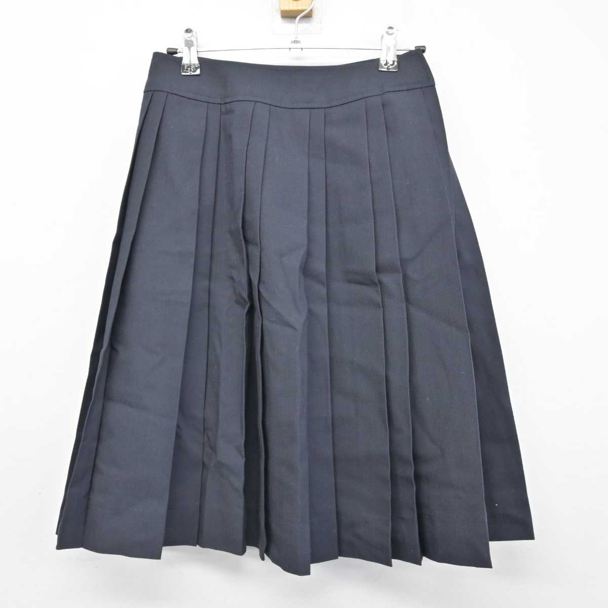 【中古】大阪府 吹田東高等学校 女子制服 4点 (ブレザー・ニット・スカート) sf053471