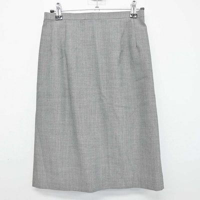 【中古】 事務服 女子制服 2点 (ベスト・スカート) sf053477