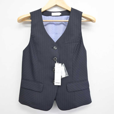 【中古】 事務服 女子制服 2点 (ベスト・スカート) sf053479