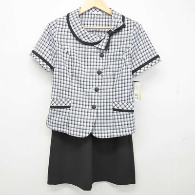 【中古】 事務服 女子制服 2点 (シャツ・スカート) sf053480