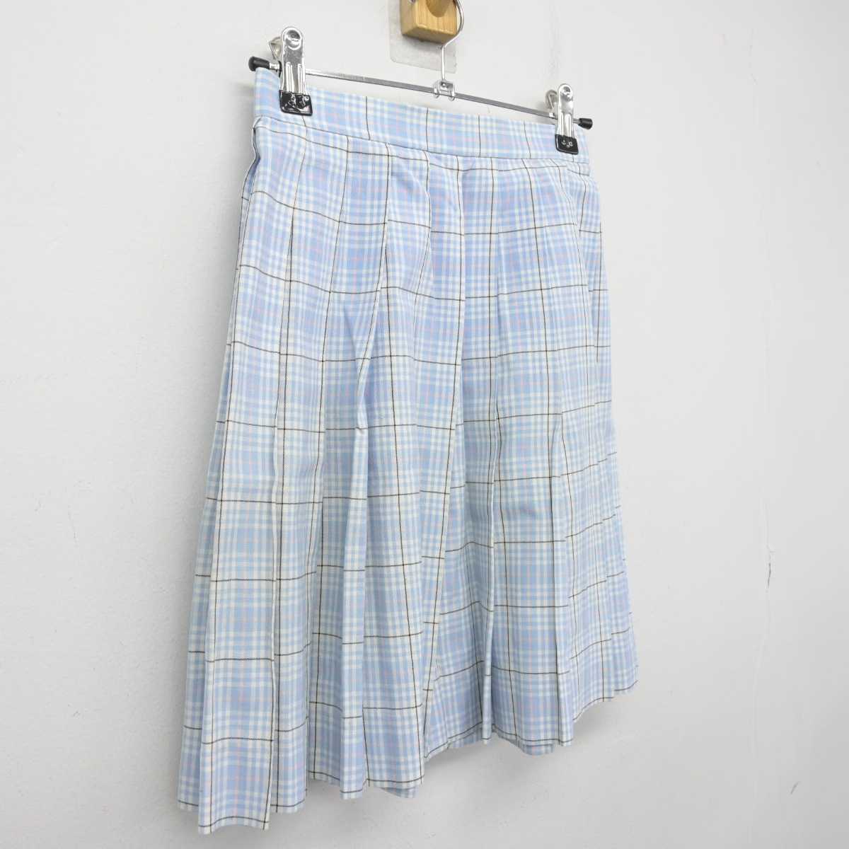 【中古】東京都 頌栄女子学院中学校 女子制服 1点 (スカート) sf053490