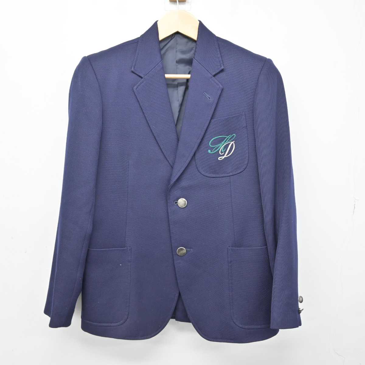 【中古】神奈川県 平戸中学校 男子制服 3点 (ブレザー・ズボン) sf053495